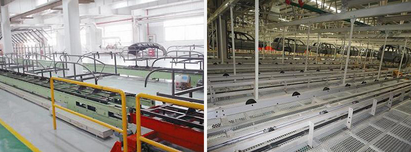 Chain Drive Skid Conveyor